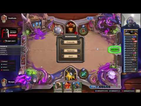MrYagut is 1 off lethal with his hunter deck.