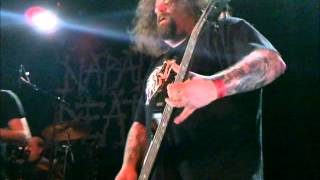NAPALM DEATH - best songs LIVE - chato'do blois - France 04/04/2012 - 17 minutes !