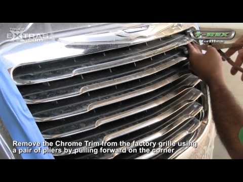 T-REX Sport Series Mesh Grille installed on a 2011 Chrysler 300