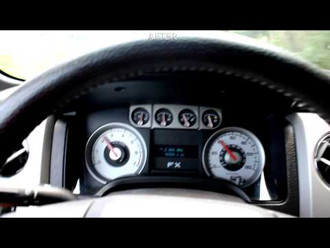 2010 F150 4.6l aFe Power Stage 2 Magnum Force Intake Before and After