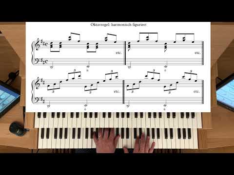 Orgelspiel im Gottesdienst - Choraltoccata mit c.f. im Bass - "Wie schön leuchtet der Morgenstern"