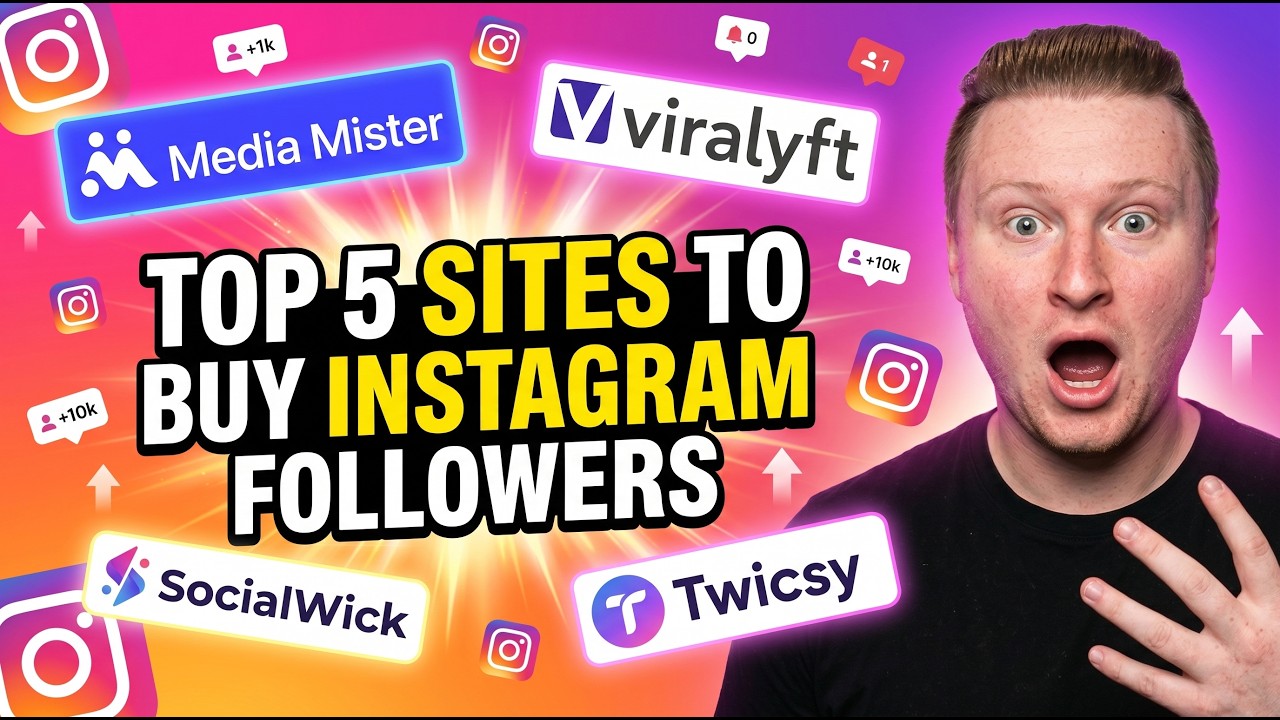 Best Sites to Buy Instagram Followers (Tested & Ranked 2026)