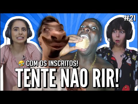 JOVENS REAGEM A DESAFIO TENTE NÃO RIR DOS INSCRITOS 21 - SE RIR LEVA CHOQUE