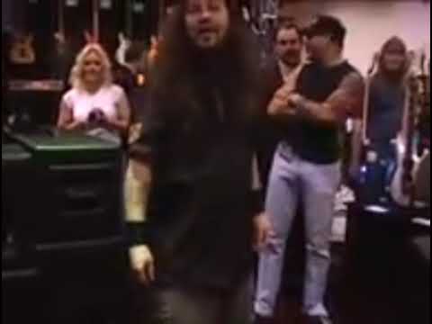 Dimebag Darrell won't autograph fan's guitar "unless the n***** can play." The fan could jam. 😎