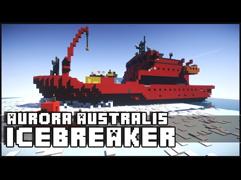 Keralis - Minecraft - Icebreaker Ship (Aurora Australis)
