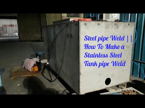 Stainless Steel water tank Fabrication