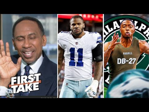 FIRST TAKE | Micah Parsons 'utterly disgusted' Eagles drafted Quinyon Mitchell - Stephen A. reacts