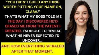 My Boss Removed My Name From the Patent Application I Built — So I Sent the Evidence to the Only...