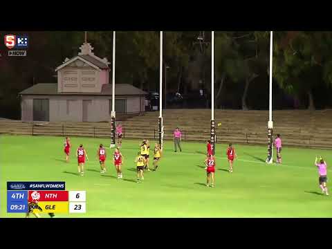 Glenelg's Jorja Eldridge kicks sealer - Rd 1 Hostplus SANFLW League