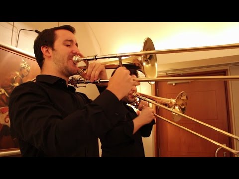 Concerto for two trombones and orchestra - ITF 2017 - Ricardo Mollá, Zachary Bond & Low Shao Suan