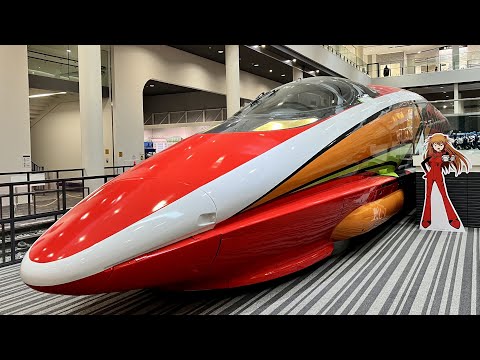 Neon Genesis Evangelion Asuka has a Shinkansen High Speed Rail Train | 新世紀エヴァンゲリオン 惣流 新幹線