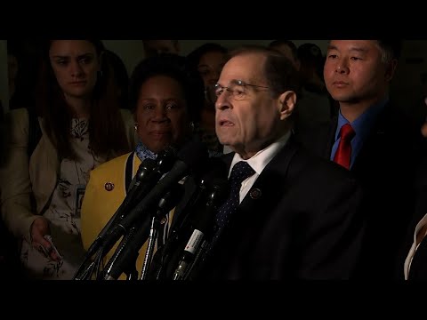 Attorney General William Barr skipped a House hearing Thursday on special counsel Robert Mueller's Trump-Russia report, escalating an already acrimonious battle between Democrats and President Donald Trump's Justice Department. (May 2)