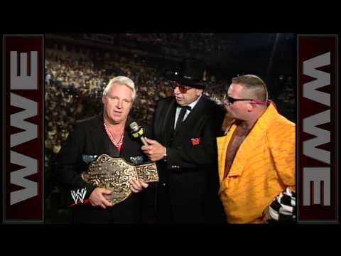 Bobby Heenan debuts the NWA World Heavyweight Championship on WWE programming: Wrestling Challenge,