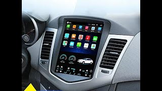 Tesla Style Chevrolet Android 10 Radio Chevy Cruze 2009-2015 #Shorts GPS   Bluetooth WiFi Camera