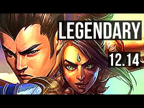 XIN ZHAO vs NIDALEE (JNG) | 8/0/5, 2.8M mastery, 600+ games, Legendary | EUW Diamond | 12.14