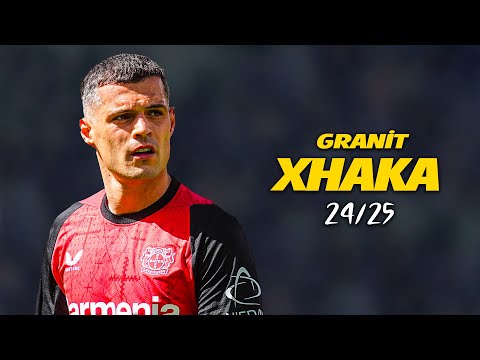 Granit Xhaka ● Full season show 2025 🇨🇭 Amazing Skills | Goals & Assists | HD