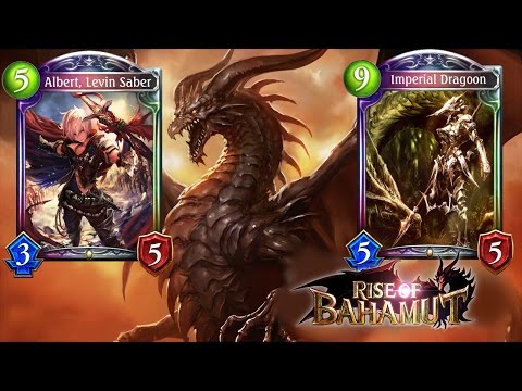 Shadowverse: Rise of Bahamut | [Replay] Ambush Sword with Albert, Levin Saber VS Discard Dragon!