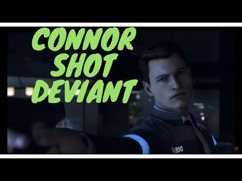 Detroit: Become Human - The Hostage - Connor Shot Deviant - 4K