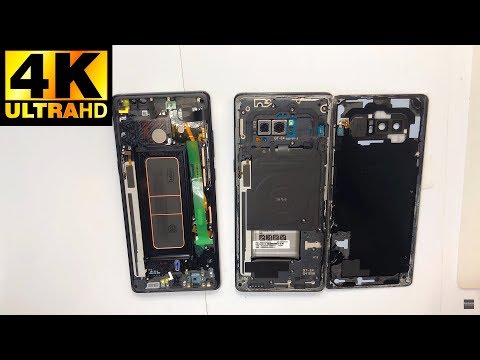 Samsung Galaxy Note 8 N950 - LCD Replacement Disassembly / Замена Экрана Разборка