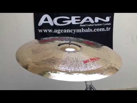 Agean Cymbals 24" Rock Master Rock Ride image 5