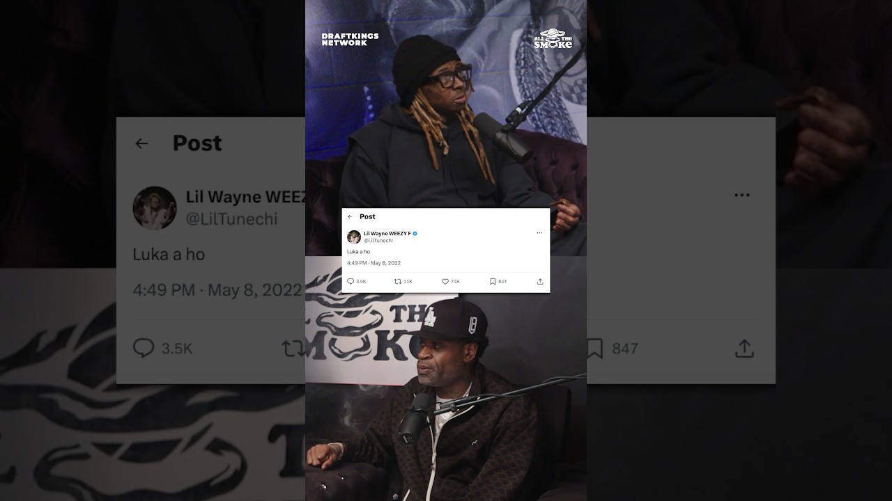 Weezy had to clear the air on THAT Luka tweet 😭🤣