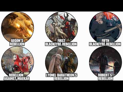 Every Rebellion Against the Iron Throne Explained in 17 Minutes