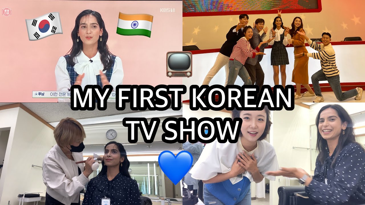 🇰🇷MY FIRST KOREAN TV SHOW 🥳 ~ Shooting day📸