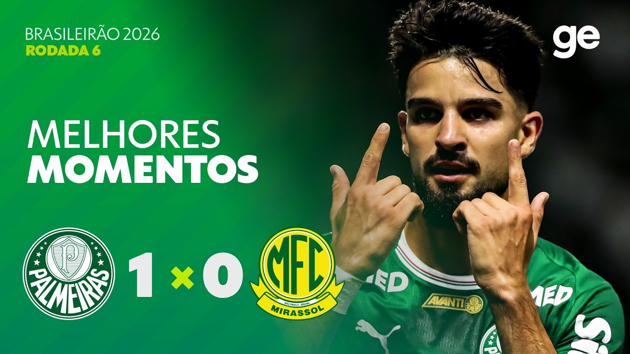 Palmeiras vs Mirassol Highlights