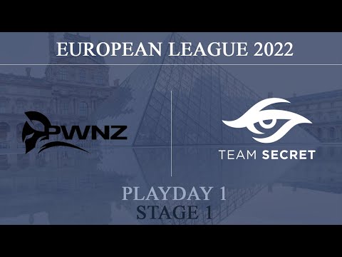 PWNZ vs Secret @Villa | European League 2022 - Stage 1 Playday 1