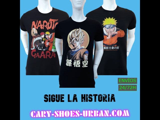 Vídeo relacionado con Camiseta Superheroe Hombre - Manga Corta - Itachi - Regalos Frikis Anime Manga Gaming Gris L