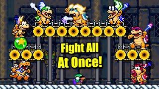 What Happens When You Fight All Koopalings at Once in Super Mario Maker 2?