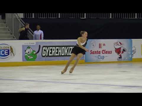 2017 Santa Claus Cup: Despina KATSAROU(GRE) - FS BASIC NOVICE A1 GIRLS, Free skating