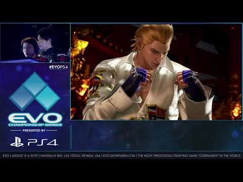 EVO2019 - Team Yamasa Nobi (Steve/Dragunov) vs. Rox Dragons Knee (Steve) - Tekken 7 Top 8