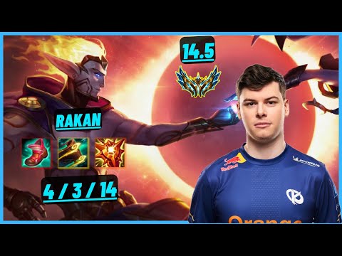 KC TARGAMAS: RAKAN VS BLITZCRANK (SUP) - EUW CHALLENGER - PATCH 14.5