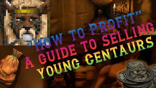 Daggerfall in 2023 - Death by Centaur how to capture young Centaurs for profit