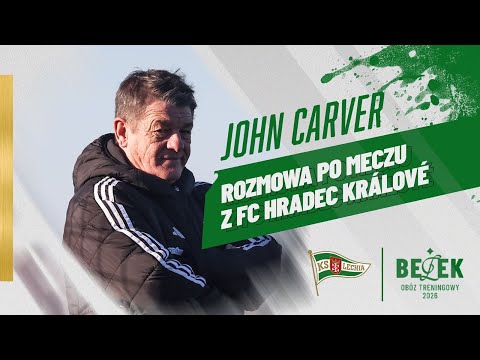 John Carver after a sparring match with FC Hradec Králové