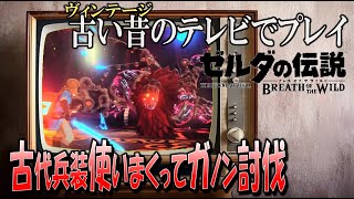 【ゼルダの伝説#2】厄災ガノン討伐の巻 (昔のテレビでやるとこんな感じ！？)