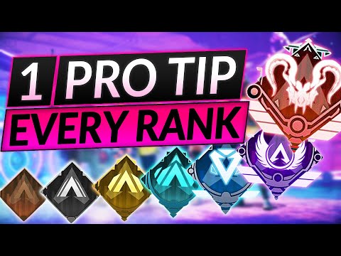 1 BEST TIP for EVERY RANK - Do This and RANK UP FAST - Apex Legends Guide