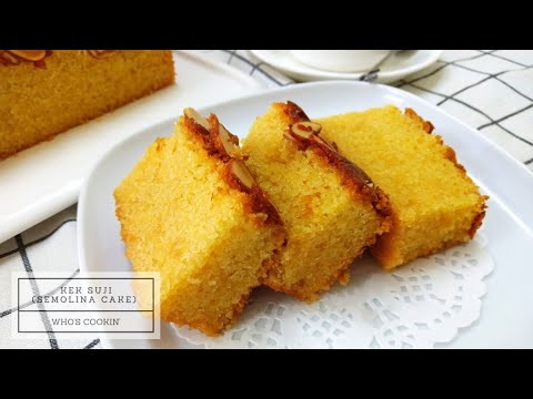 Kek Suji Sedap Resepi / Semolina Sugee Cake Recipe