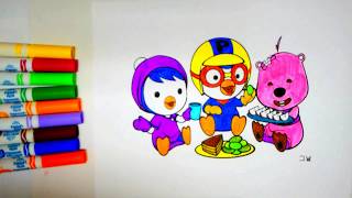 Pororo Coloring