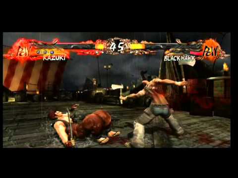 Samurai Shodown Sen. Kazuki vs Black Hawk