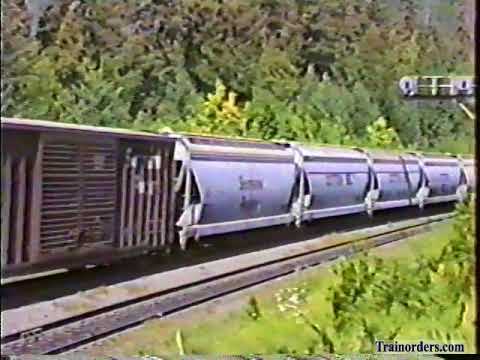 Classic Railroad Series 764 - SP at Fields, Oregon August 12, 1989.