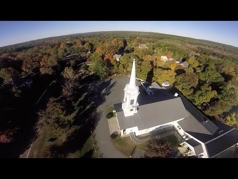 Aerial view of UUAC Sherborn, MA