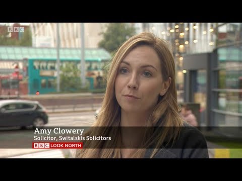 Amy Clowrey on Look North 5th November 2019