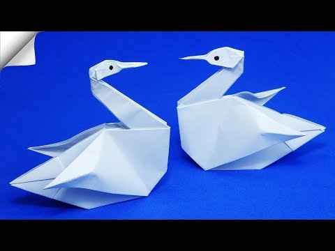 DIY paper crafts Paper swan