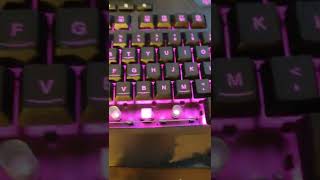 how to take off space bar and put it back on on a red dragon keyboard