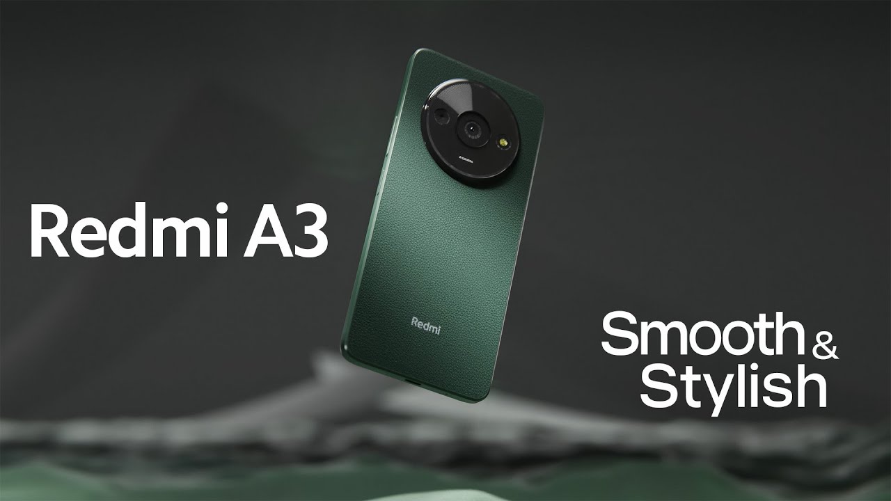 Смартфон Xiaomi Redmi A3 4/128Gb Черный RU