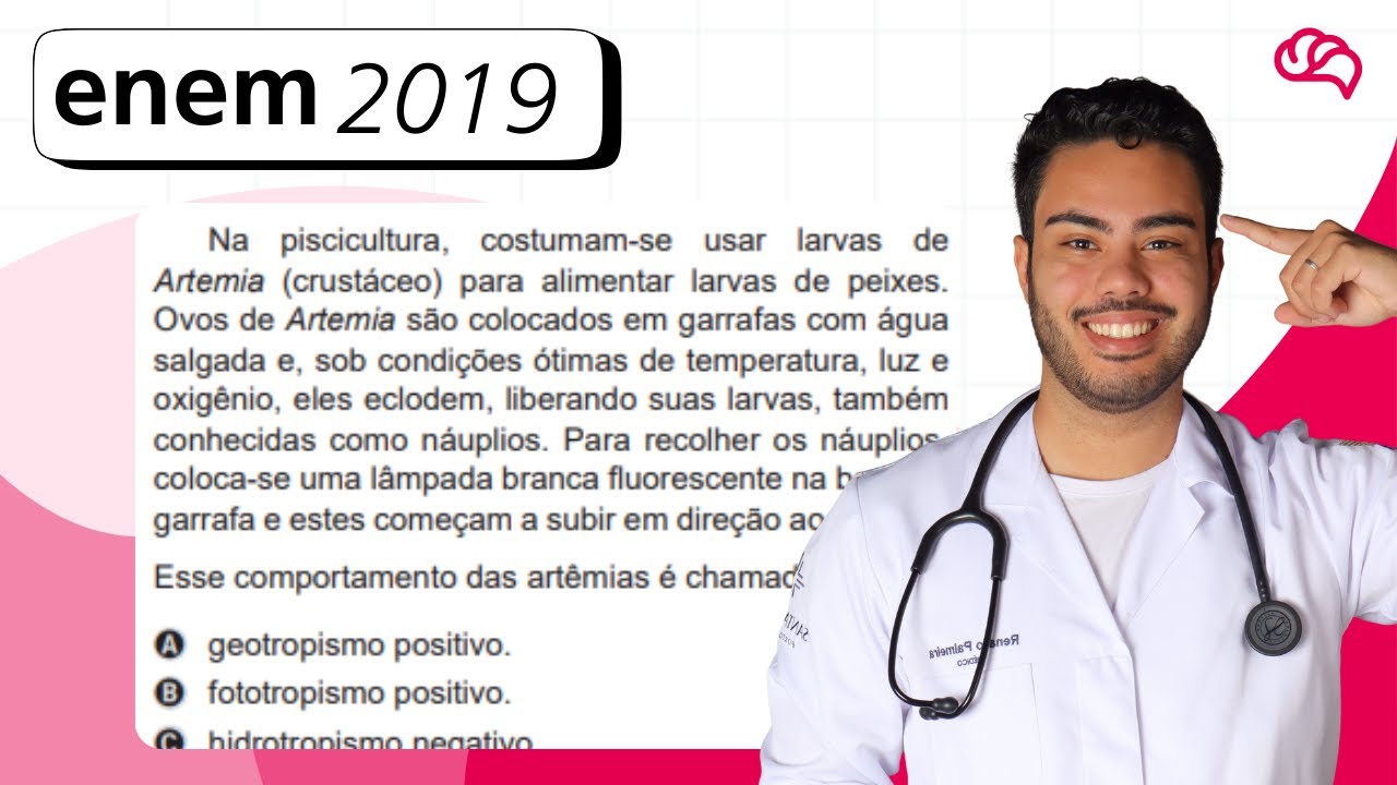 Resolução em Vídeo — Questão 107 ENEM 2019