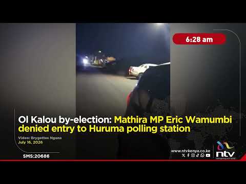 Ol Kalou by-election: Mathira MP Eric Wamumbi denied entry to Huruma polling station