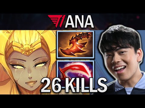 Dawnbreaker Dota 2 Gameplay T1.Ana with 26 Kills and Overwhelming Blink